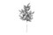 27" Christmas Pine Snow Noble Fir Spray x5 – Artificial Holiday Décor Fir Stems, Faux Pine Branches for Christmas, Home & Event Decoration, Set of 6